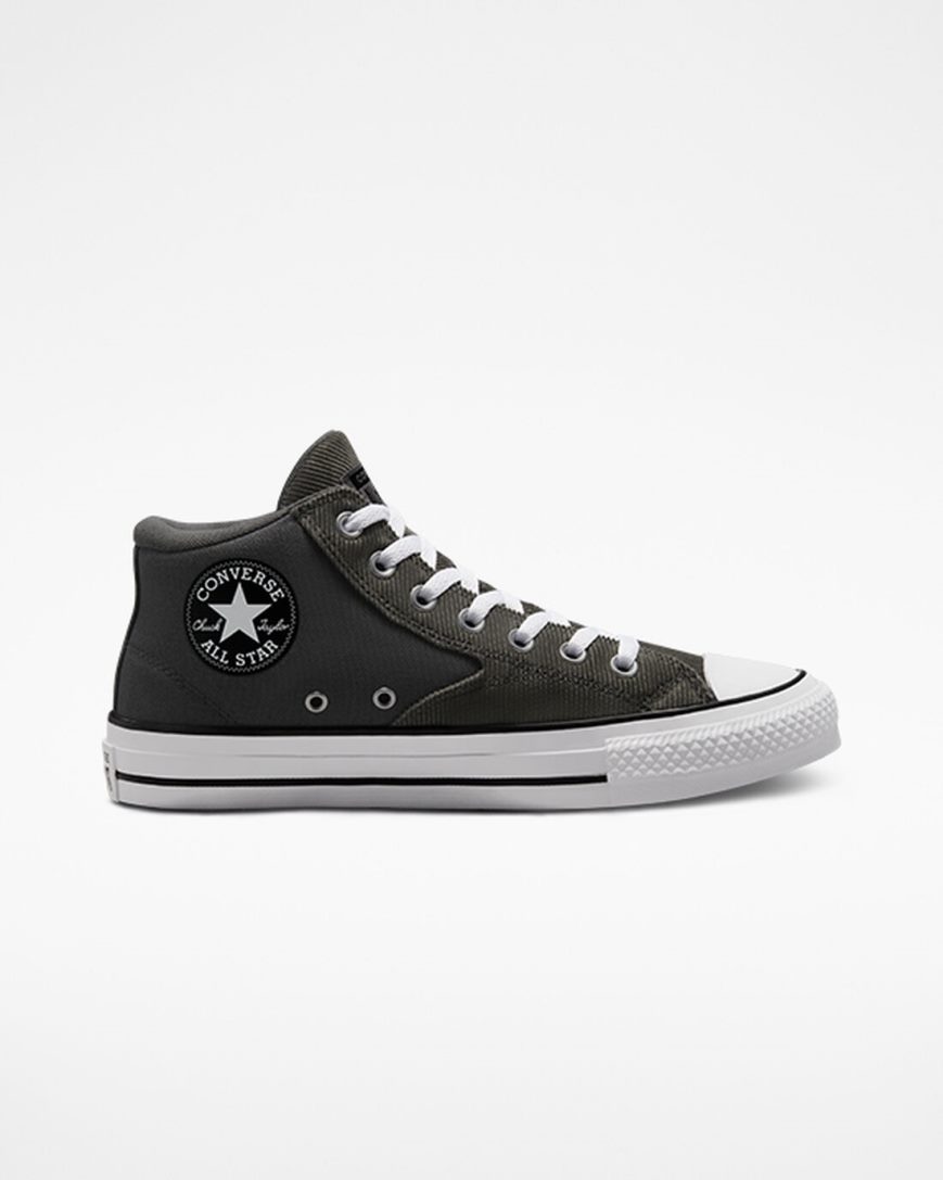 Tenisi Inalti Barbati Converse Chuck Taylor All Star Malden Strada Workwear Gri Negrii Albi | RO KYSAD189